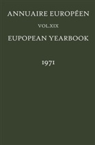 Council of Europe Staff, Council of Europe Staff, Council of Europe/Conseil de L'Europe - Annuaire Européen / European Yearbook