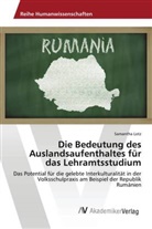 Samantha Lotz - Die Bedeutung des Auslandsaufenthaltes für das Lehramtsstudium