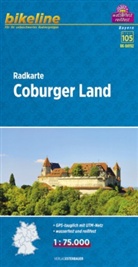 Bikeline Radkarten: Bikeline Radkarte Coburger Land
