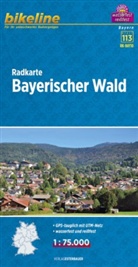 Bikeline Radkarten: Bikeline Radkarte Bayerischer Wald