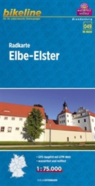 Bikeline Radkarten: Bikeline Radkarte Elbe-Elster