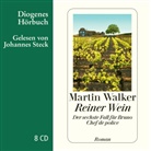Martin Walker, Johannes Steck - Reiner Wein, 8 Audio-CD (Hörbuch)