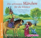 Hans  Christian Andersen, Erhard Dietl, Jacob Grimm, Wilhelm Grimm, Astrid Lindgren, Friedhelm Ptok... - Die schönsten Märchen für die Kleinen, 1 Audio-CD (Audiolibro)