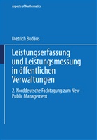 Dietric Budäus, Dietrich Budäus - Leistungserfassung und Leistungsmessung in öffentlichen Verwaltungen