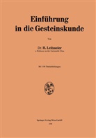 Hans Leitmeier - Einführung in die Gesteinskunde