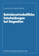 Dietrich B¿rner, Dietric Börner, Dietrich Börner, Ludwig Pack - Betriebswirtschaftliche Entscheidungen bei Stagnation