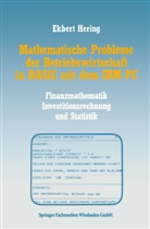 Ekbert Hering - Mathematische Probleme der Betriebswirtschaft in BASIC mit dem IBM PC