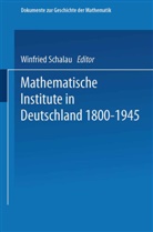 Na Na, Winfried Scharlau - Mathematische Institute in Deutschland 1800-1945