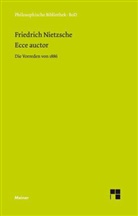 Friedrich Nietzsche, Clau A Scheier, Claus A Scheier, Claus A Scheier, Claus A. Scheier, Claus-Artur Scheier - Ecce auctor