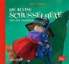 Anu Pyykönen-Stohner, Anu Stohner, Henrike Wilson, Friedhelm Ptok, Henrike Wilson - Die kleine Schusselhexe 2. Die kleine Schusselhexe und der Zauberer, 1 Audio-CD (Audio book)