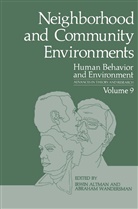 Irwi Altman, Irwin Altman, Wandersman, Wandersman, Abraham Wandersman - Neighborhood and Community Environments