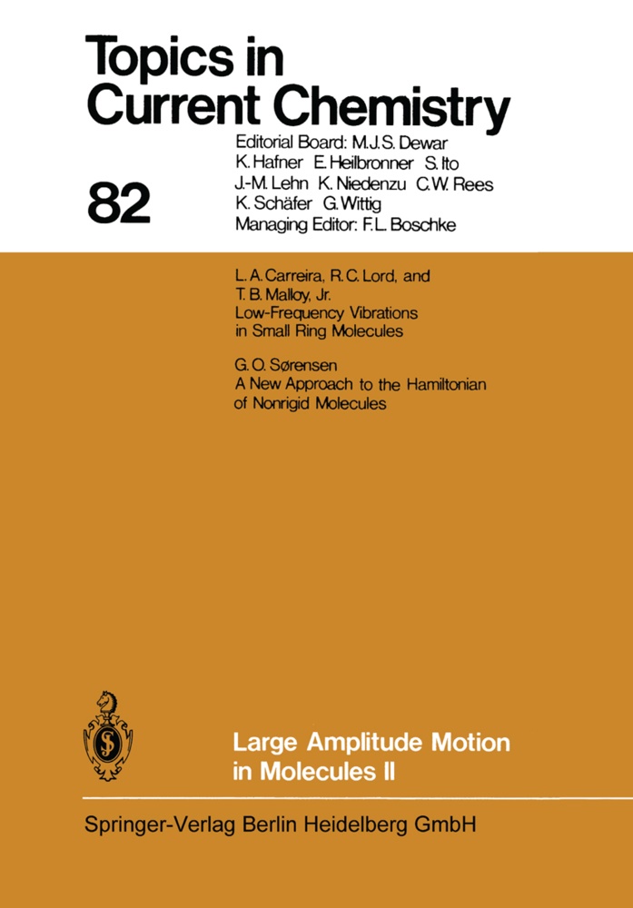 Kendall Houk, Kendall N Houk, Kendall N. Houk, Christopher Hunter, Christopher A Hunter, … - Large Amplitude Motion in Molecules II