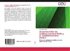 Jhonathan Torres - Anatomía foliar de Cattleya jenmanii Rolfe y C. lueddemanniana Rchb.f.