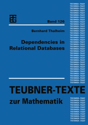 Bernhard Thalheim - Dependencies in Relational Databases