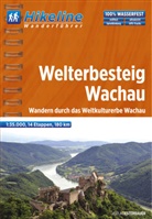 Esterbauer Verlag, Esterbaue Verlag, Esterbauer Verlag - Hikeline Wanderführer Welterbesteig Wachau