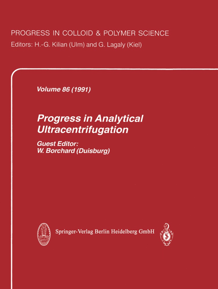 Borchard, W Borchard, W. Borchard - Progress in Analytical Ultracentrifugation