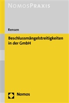 Hartmut Rensen, Hartmut (Dr.) Rensen - Beschlussmängelstreitigkeiten in der GmbH