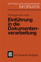 Anne Brüggemann-Klein - Einführung in die Dokumentenverarbeitung