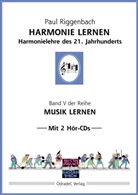 Paul Riggenbach, Res Brandenberger, Ulrich Groß - Harmonie lernen, m. 2 Audio-CDs