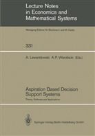 Andrze Lewandowski, Andrzej Lewandowski, P Wierzbicki, P Wierzbicki, Andrzej P. Wierzbicki - Aspiration Based Decision Support Systems