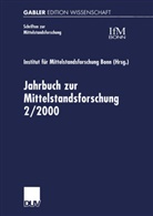 Institut für Mittelstandsforschung Bonn, Kenneth A Loparo, Kenneth A. Loparo, Institut für Mittelstandsforschung (IFM), Institut für Mittelstandsforschung Bonn - Jahrbuch zur Mittelstandsforschung - Bd.2/2000: Jahrbuch zur Mittelstandsforschung 2/2000