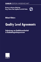 Michael Klinkers - Quality Level Aggreements