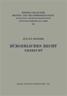 Julius Binder, Walte Kaskel, Walter Kaskel, Eduard Kohlrausch, A Spiethoff, A. Spiethoff - Bürgerliches Recht Erbrecht
