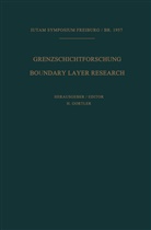 Heinric Görtler, Heinrich Görtler - Grenzschichtforschung / Boundary Layer Research