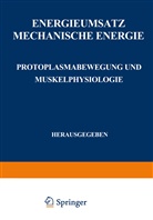Alverdes, F Alverdes, F. Alverdes, H Deuticke, H J Deuticke, H. J. Deuticke... - Energieumsatz
