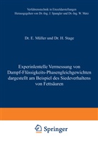Müller, E Müller, E. Müller, Hermann Stage - Experimentelle Vermessung von Dampf-Flüssigkeits-Phasengleichgewichten