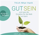 Thich Nhat Hanh, Herbert Schäfer - Gut sein und was der Einzelne für die Welt tun kann, 3 Audio-CDs (Hörbuch)