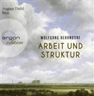 Wolfgang Herrndorf, August Diehl - Arbeit und Struktur, 8 Audio-CD (Audio book)