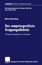Marcus Klosterberg - Das computergestützte Gruppengedächtnis