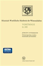 Jürgen Untermann - Trümmersprachen zwischen Grammatik und Geschichte