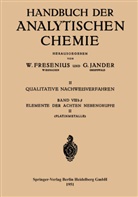 Geor Bauer, Georg Bauer, Konrad Ruthardt - Elemente der Achten Nebengruppe