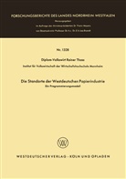 Rainer Thoss - Die Standorte der westdeutschen Papierindustrie