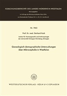 Gerhard Koch - Genealogisch-demographische Untersuchungen über Mikrocephalie in Westfalen