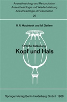 Robert Macintosh, Robert R Macintosh, Robert R. Macintosh, Mary Ostlere - Örtliche Betäubung Kopf und Hals
