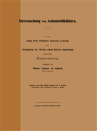 Walter Freiherr von Doblhoff - Untersuchung von Automobilkühlern