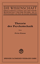 Fritz Giese - Theorie der Psychotechnik