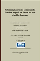 William H. Edwards, William Hayden Edwards - Die Maximalkapitalisierung der nordamerikanischen Eisenbahnen, dargestellt als Funktion des durchschnittlichen Reinertrages