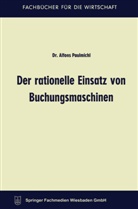 Alfons Paulmichl - Der rationelle Einsatz von Buchungsmaschinen