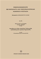 Conrad  von Fragstein, Conrad _vonoe Fragstein, Conrad ~vonoe Fragstein, Conrad ¿von¿ Fragstein, Conrad von Fragstein, Conrad vonoe Fragstein - Herstellung von Solen einheitlicher Teilchengröße und Ermittlung ihrer optischen Eigenschaften