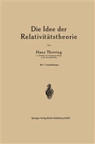 Hans Thrirring - Die Idee der Relativitätstheorie