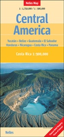 Günte Nelles, Günter Nelles - Nelles Maps: Central America 1:1 750 000 / 1:900 000 ancienne édition