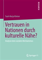 Tuuli-Marja Kleiner - Vertrauen in Nationen durch kulturelle Nähe?