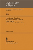 Norm Sanchez, Norma Sanchez - Non-Linear Equations in Classical and Quantum Field Theory