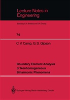 Charles Camp, Charles V Camp, Charles V. Camp, G Steven Gipson, G. Steven Gipson, G.Steven Gipson - Boundary Element Analysis of Nonhomogeneous Biharmonic Phenomena