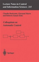 Claudio Bonivento, Giovan Marro, Giovani Marro, Roberto Zanasi - Colloquium on Automatic