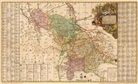 Peter (der Jüngere) Schenk - Historische Karte: Ämter Meissen, Nossen, Oschatz und Wurtzen, 1750 (Plano)